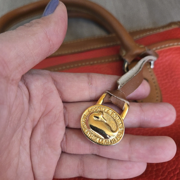 Vintage Dooney & Bourke Leather Bags Purses, BUNDLE OF 2 - Picture 11 of 16